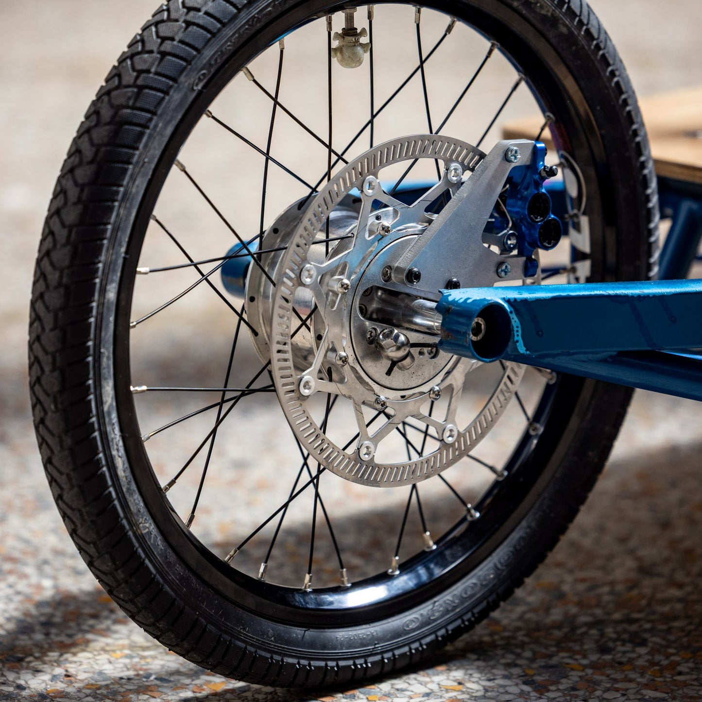 Front Load Hub-Steer Electric Cargo Bike - Work 20 26 model