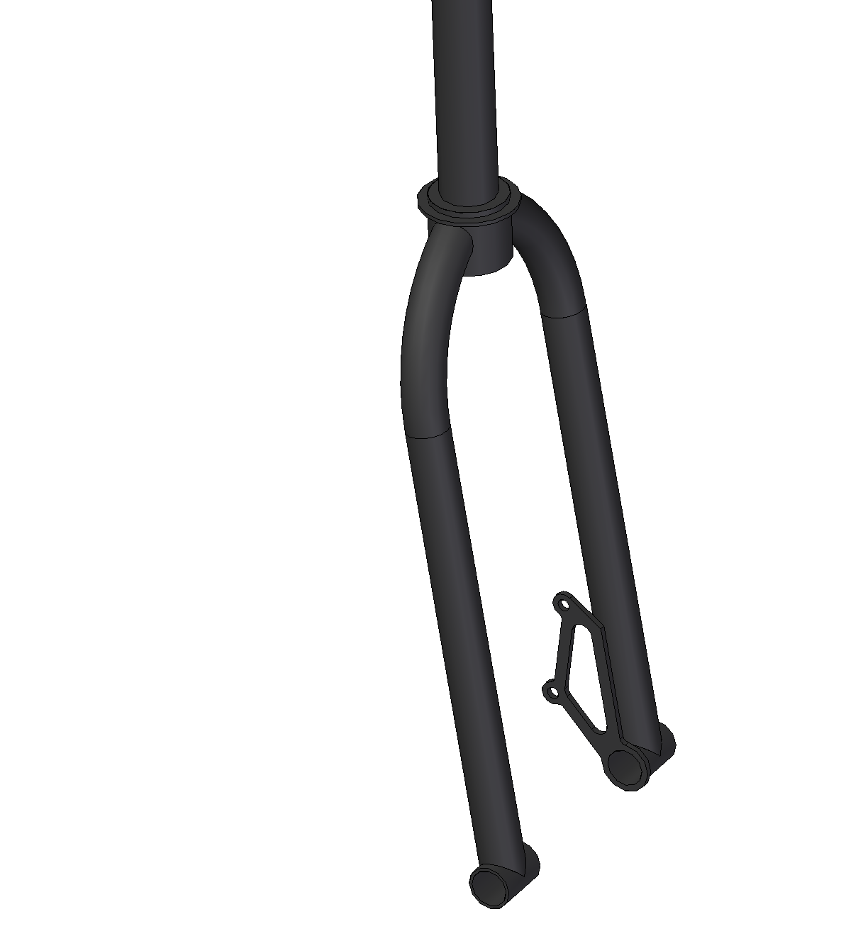 BMX Commuter Disc Fork