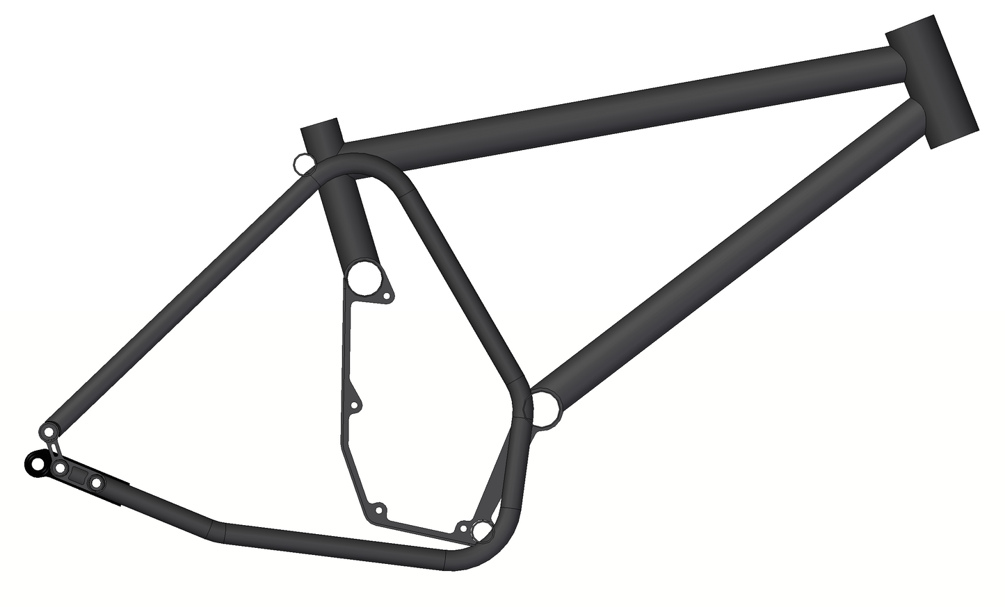 BMX Commuter Frame