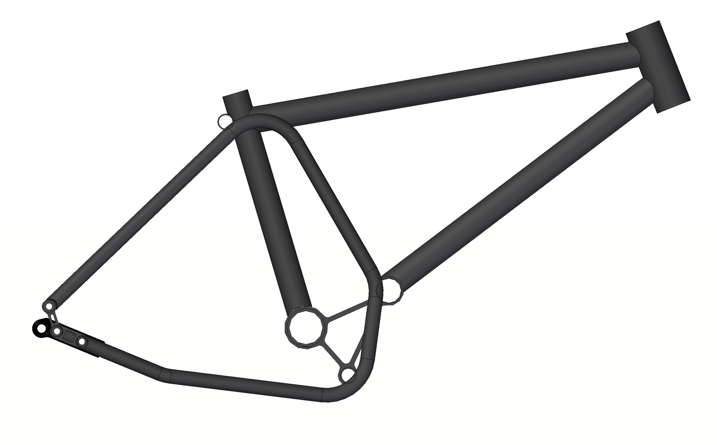 BMX Commuter Frame