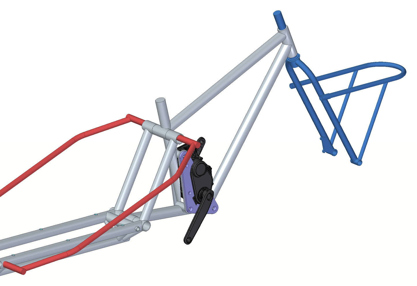 Long Tail Electric Commuter Bike