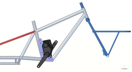Long Tail Electric Commuter Bike