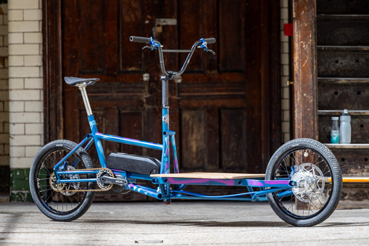 Front Load Hub-Steer Electric Cargo Bike - Family 20 20 model